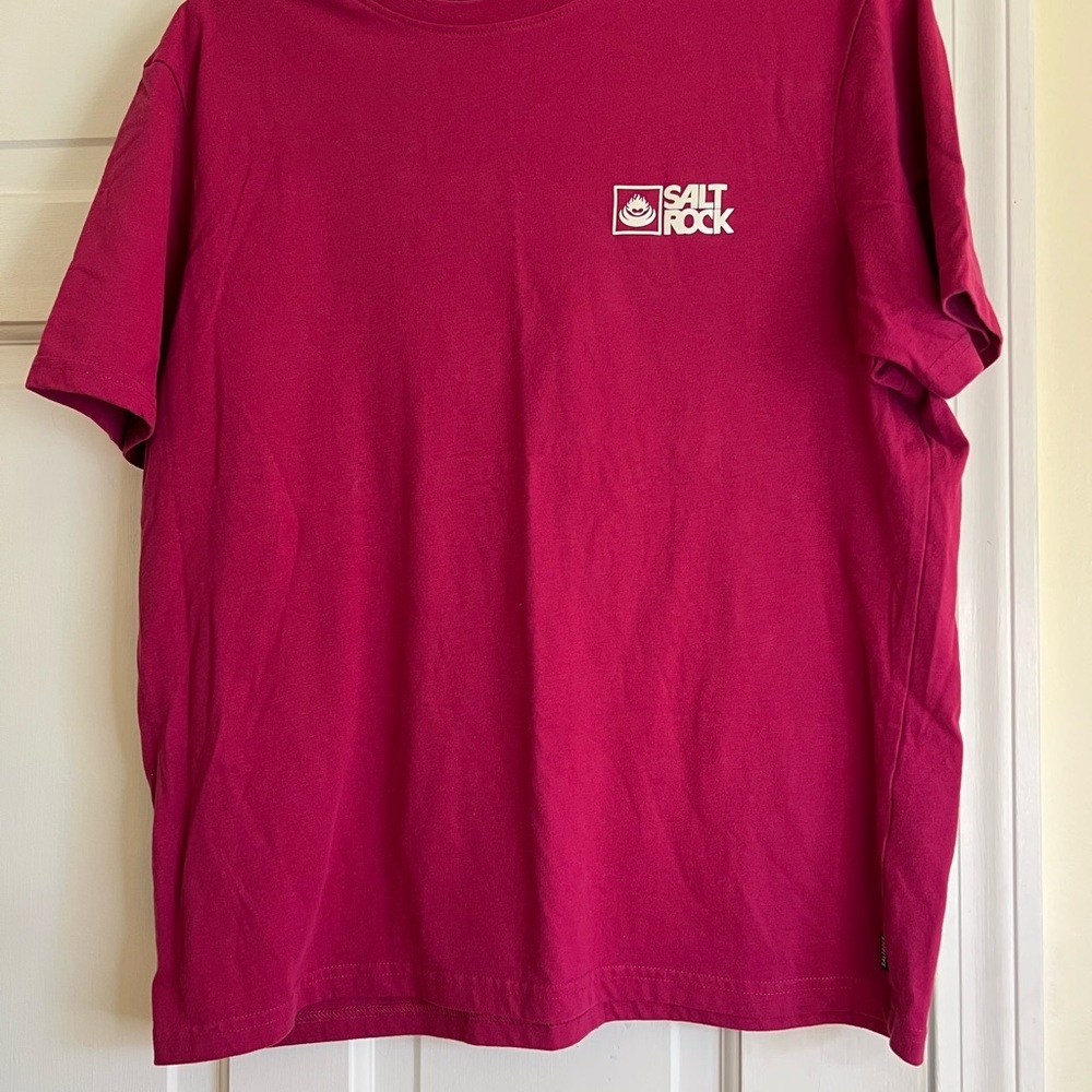 Men's Maroon Short Sleeve Tee